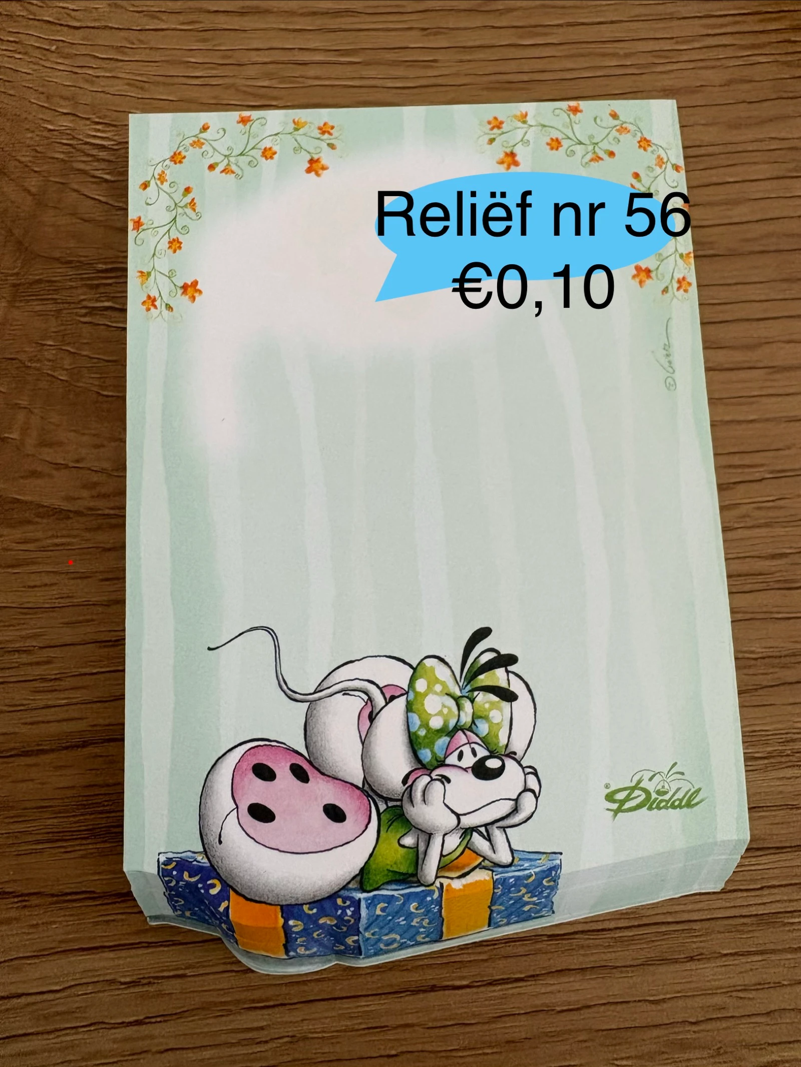 Diddl reliëf nr 56